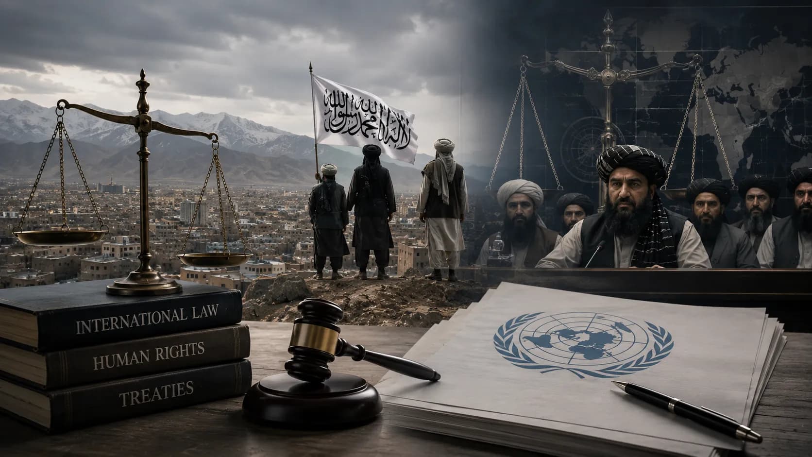 Taliban Rule Tests International Law