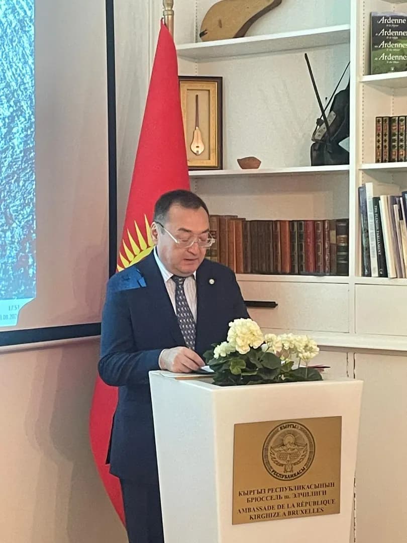 Kyrgyzstan Marks 35 Years of Independence at Brussels Embassy