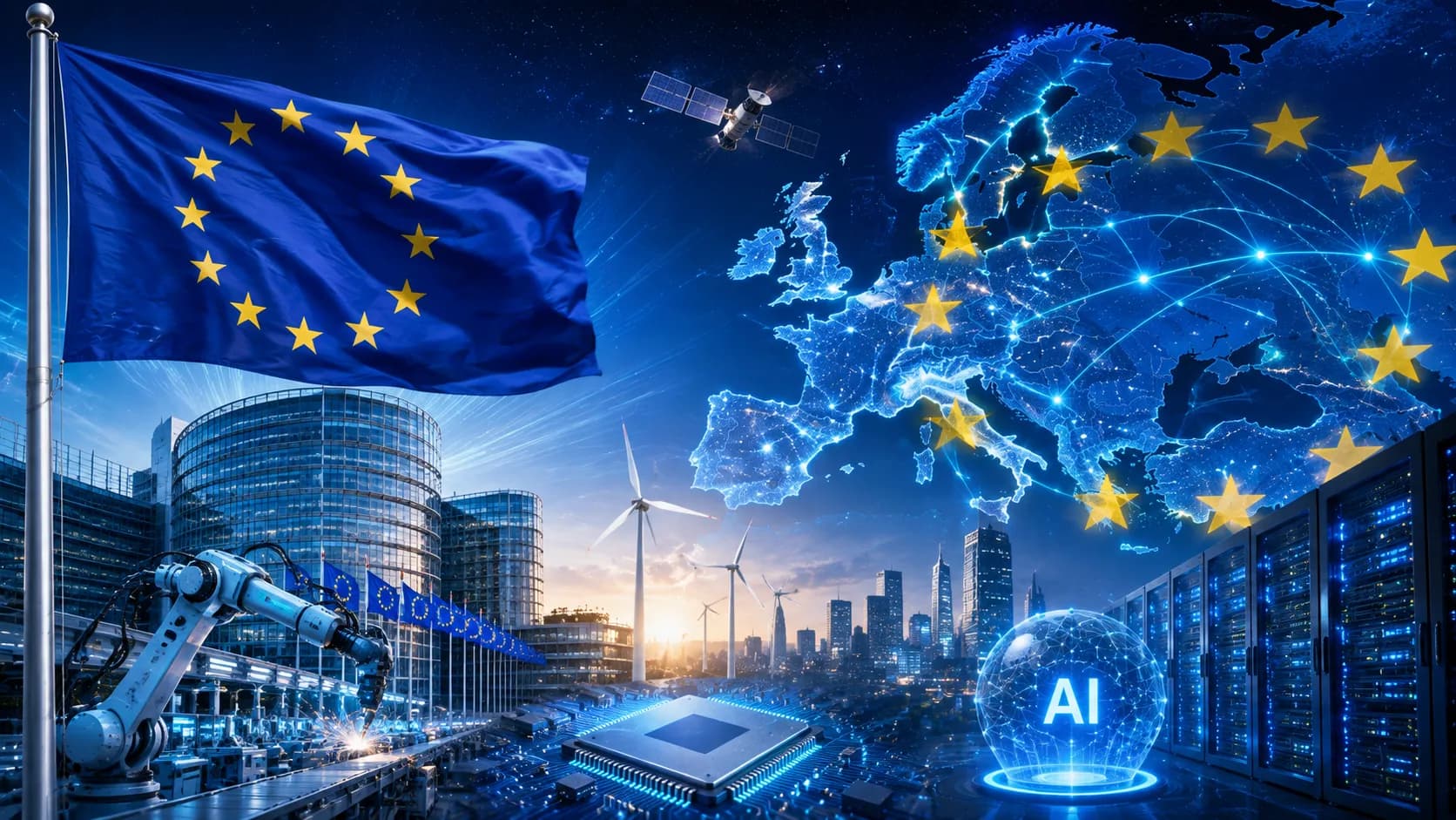 Europe Bets Big on Tech