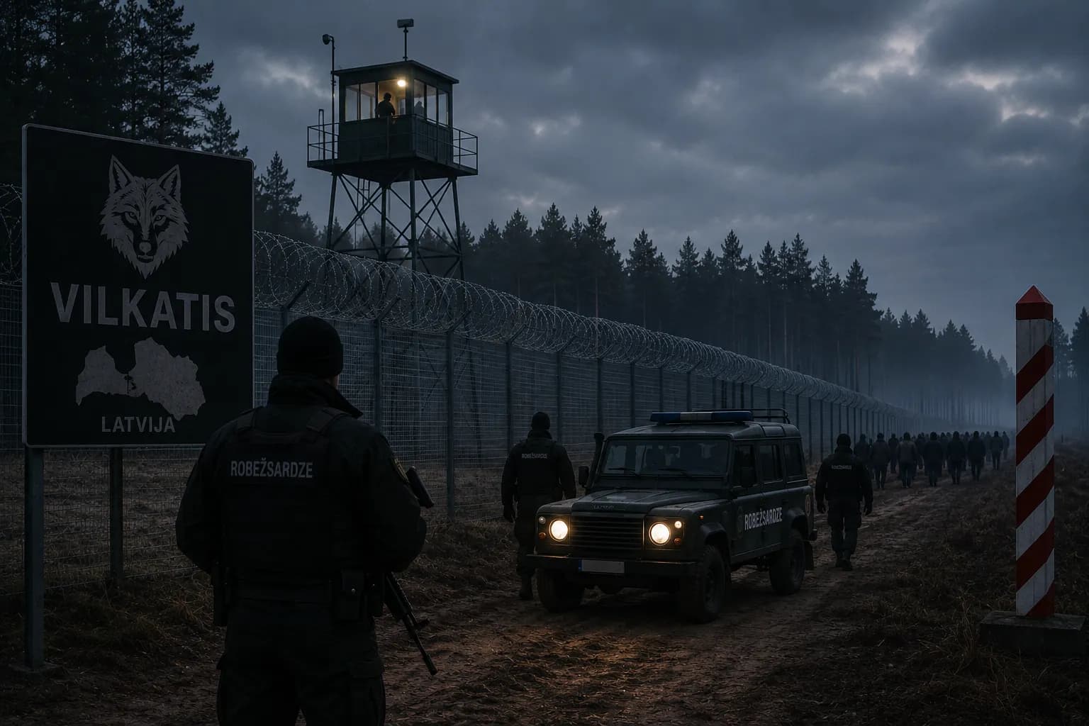 Latvia shores up its border security amid against irregular migration