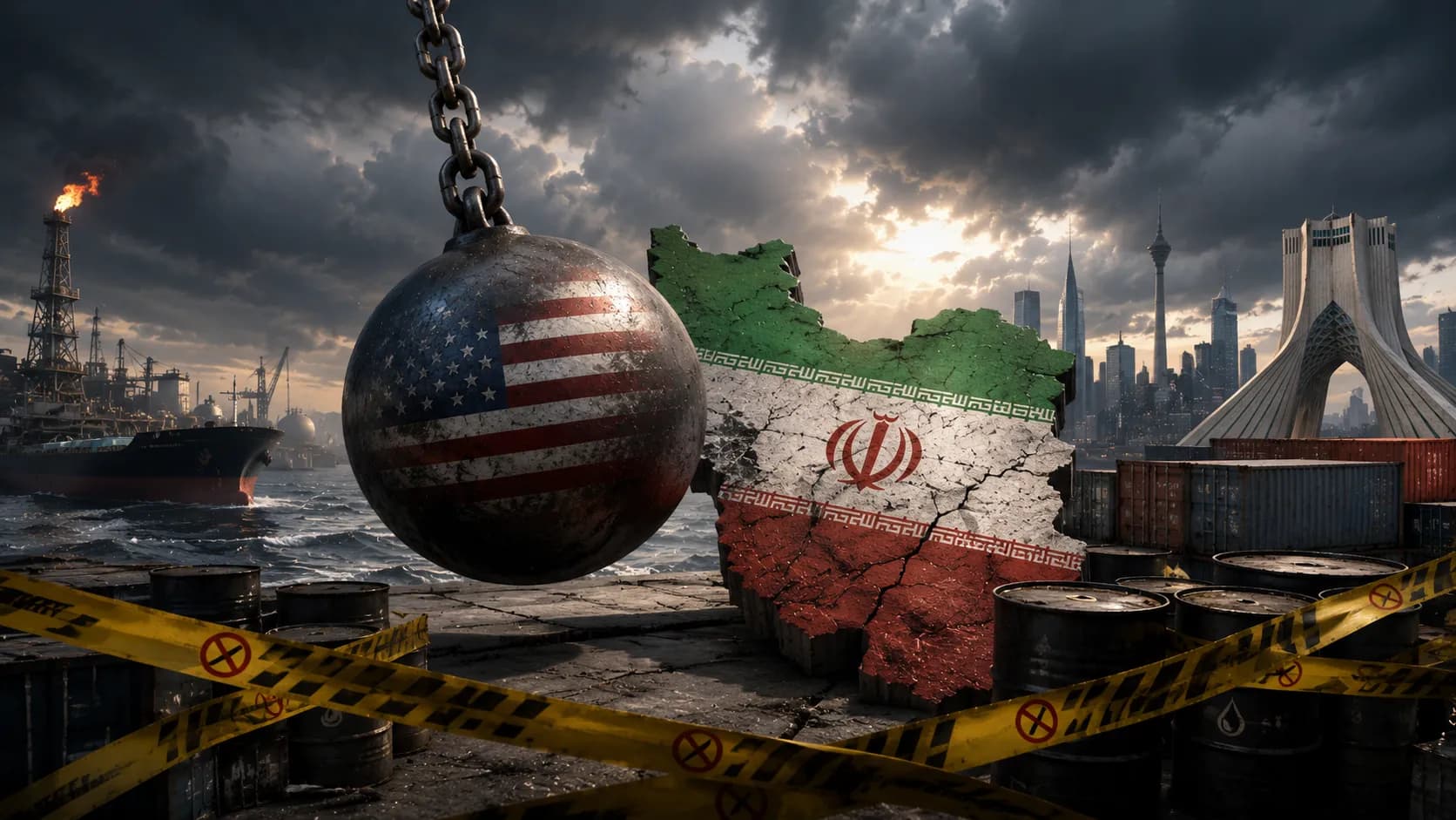 Washington Targets Iran's Economic Lifelines