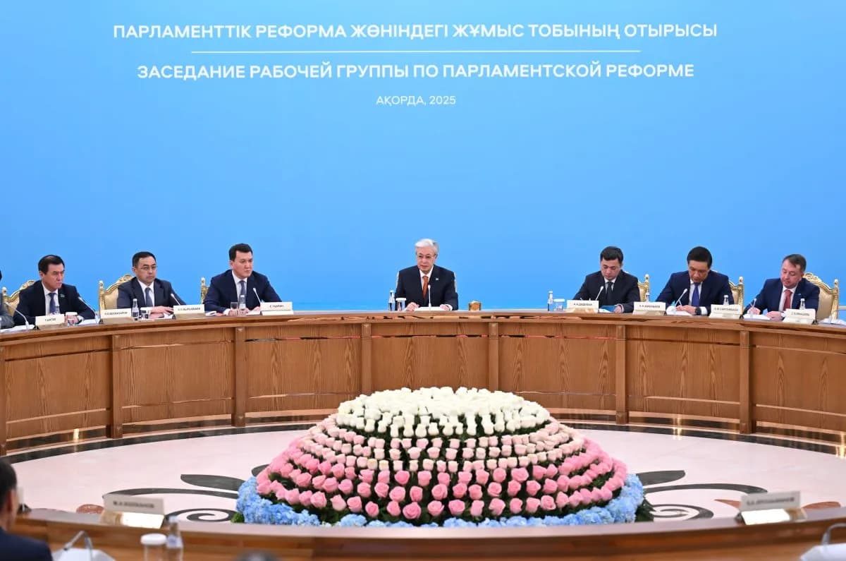 Tokayev Highlights Strategic Importance of Parliamentary Reform