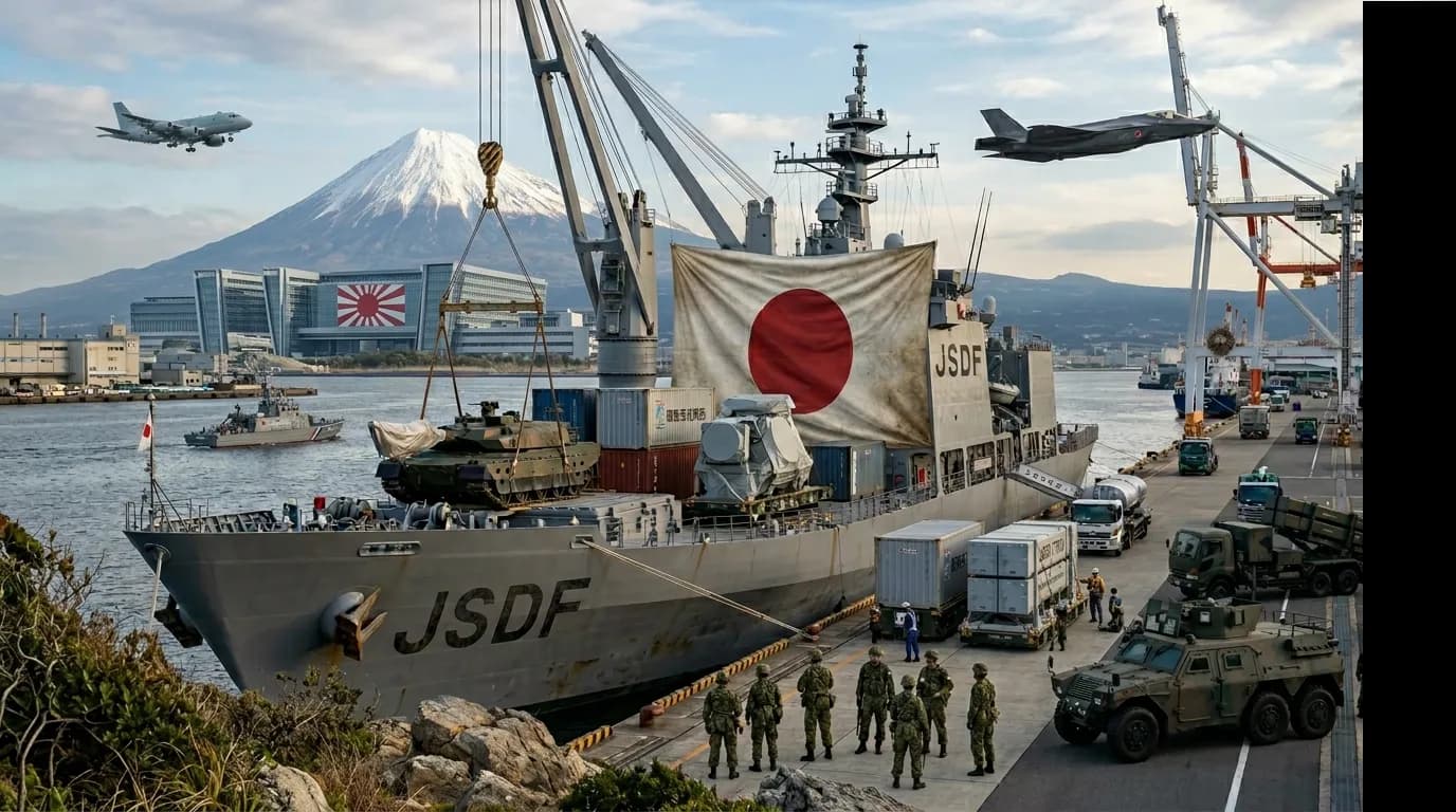 Japan Sheds Its Pacifist Past
